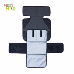 2019 multi-function anti-slip safety baby car seat protector with detachable infant changing pad