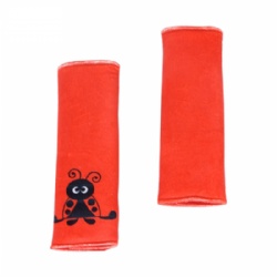 Red, Infant Car Seat Strap Covers, Baby Seat Belt Covers, Stroller Accessories, Shoulder Pads in printing