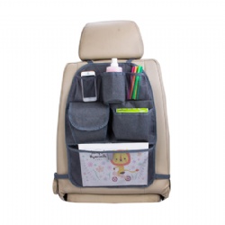 Kid Travel Car Back Seat Organizer Tissue Box Back Seat Car Organizer